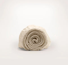 Percale Hemmed Fitted Sheet - Natural