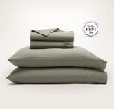 Percale Hemmed Sheet Set - Juniper