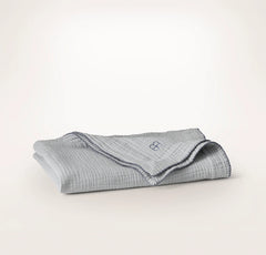 Dream Baby Blanket - Shore/Bluestone Picot