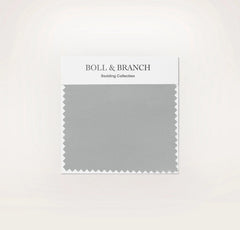 Percale Hemmed Fabric Swatch - Shore