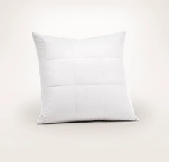 Signature Handstitched Quilted Sham - White