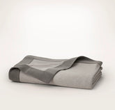Fine Merino Wool Bed Blanket - Pewter
