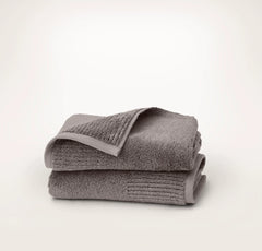 Turkish Ultra Plush Hand Towels (Pair) - Stone