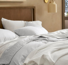 Signature Vintage Washed Duvet Set - Vintage Sky
