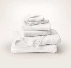 Turkish Ribbed Bath Towel Set