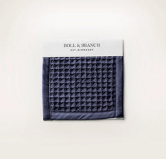 Waffle Fabric Swatch - Coastal Navy