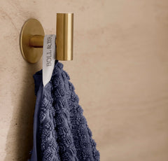 Turkish Waffle Bath Towel - Coastal Navy