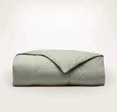 Percale Quilted Down Alternative Comforter - Sageleaf