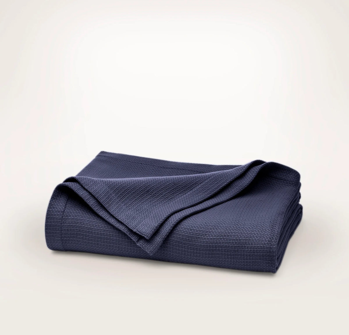 Lightweight Bed Blanket - Coastal Navy