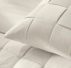 The Woven Icon Pillow Cover (20x20) - White