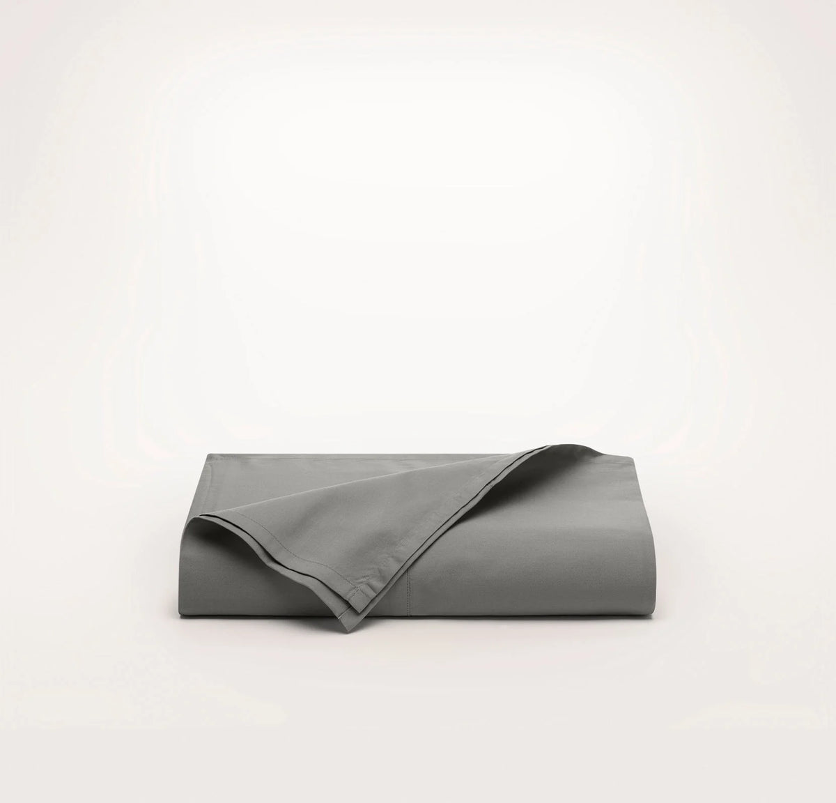 Signature Hemmed Flat Sheet - Stone