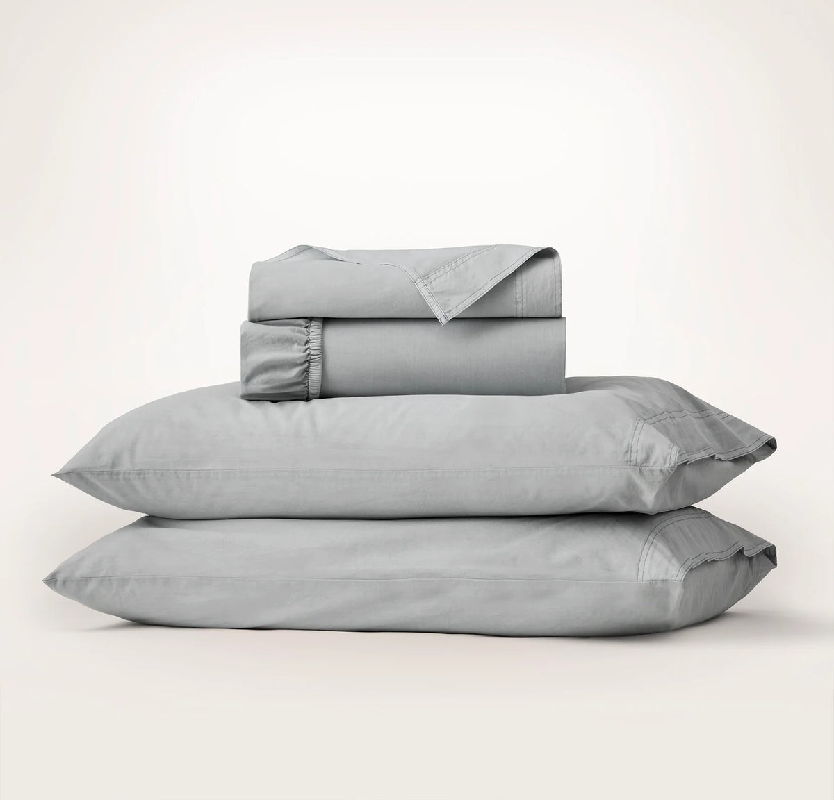 Percale Vintage Washed Sheet Set - Vintage Shore