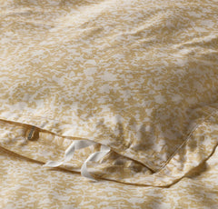 Signature Hemmed Duvet Set - Honey Garden