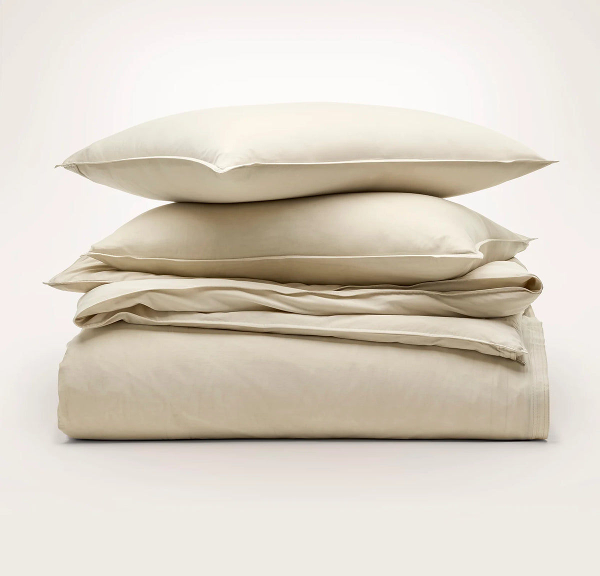 Signature Vintage Washed Duvet Set - Vintage Sand