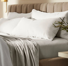 Linen Pillowcase Set - Mist