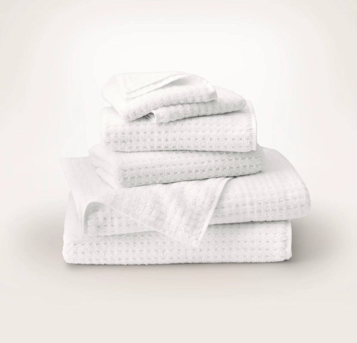 Turkish Waffle Bath Towel Set
