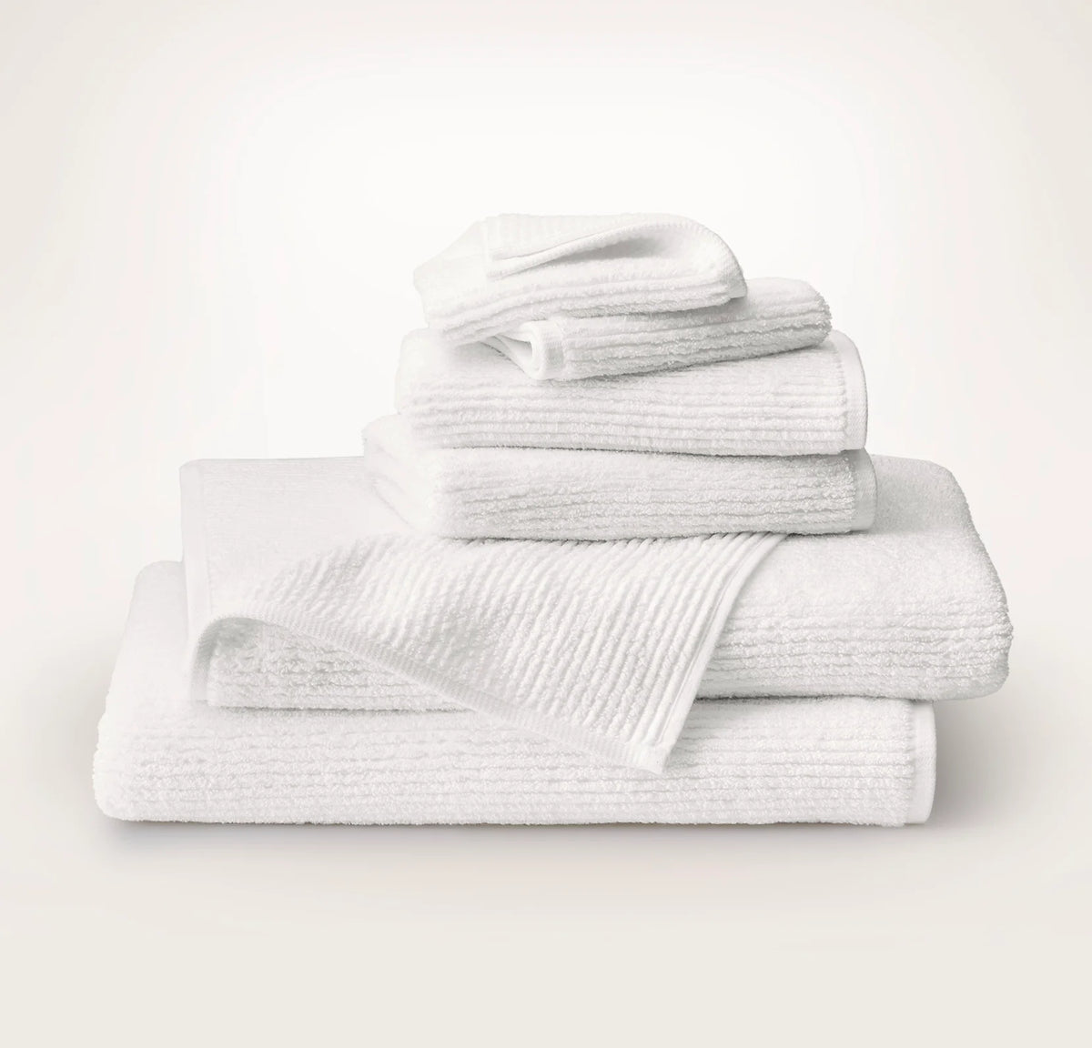 Turkish Ribbed Bath Sheet Set
