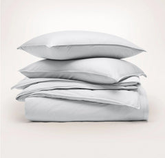 Signature Vintage Washed Duvet Set - Vintage Sky