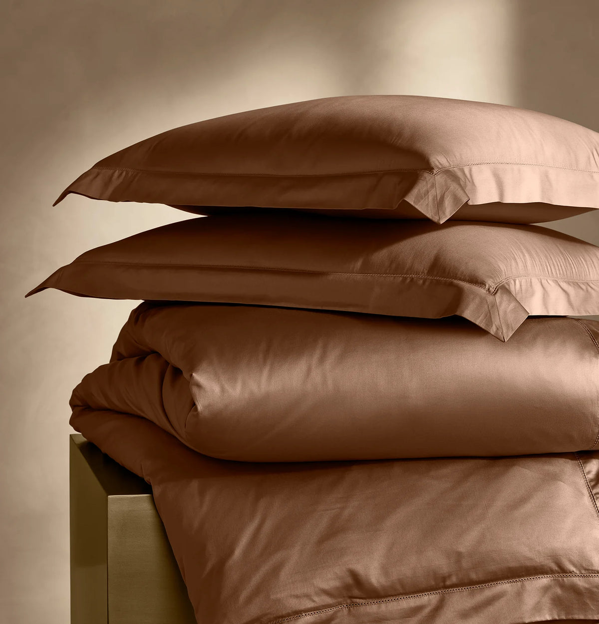Summit Supima Duvet Set - Chestnut