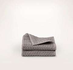 Turkish Waffle Washcloths (Pair) - Stone