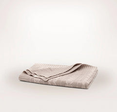 Cable Knit Baby Blanket - Dusty Rose
