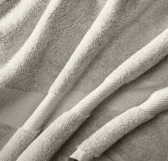 Plush Bath Sheet - Pewter