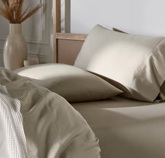 Signature Hemmed Flat Sheet - Oak