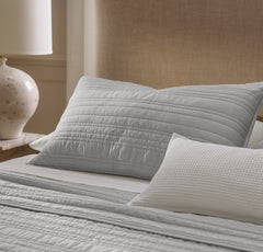 Signature Stripe Quilt Set - Mist