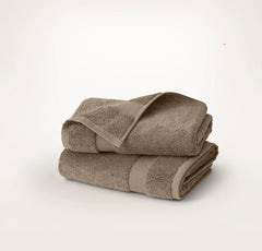 Plush Hand Towels (Pair) - Walnut
