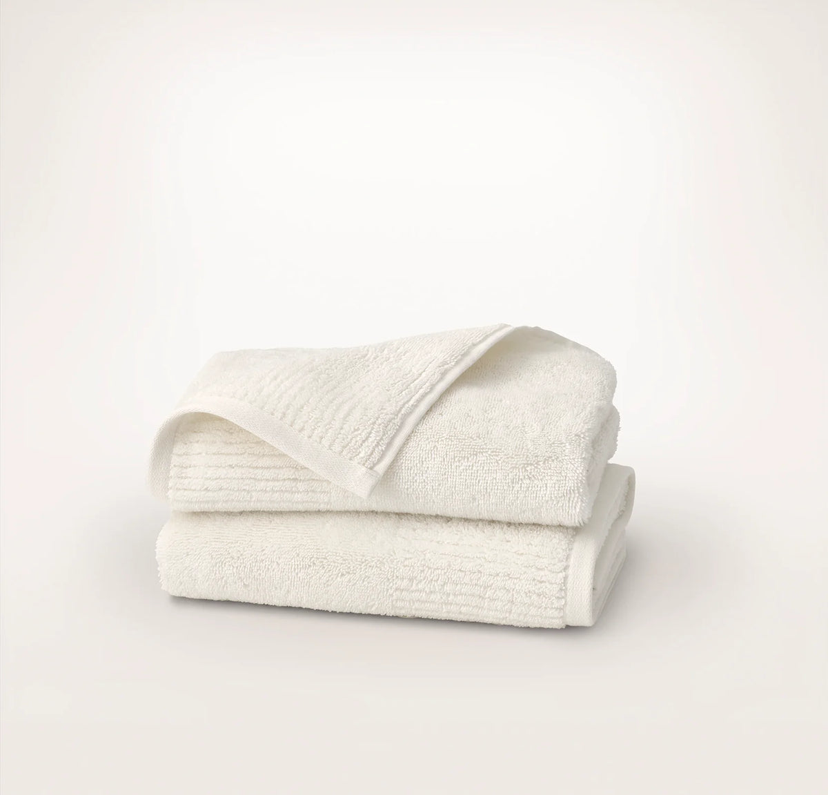 Turkish Ultra Plush Hand Towels (Pair) - Cream