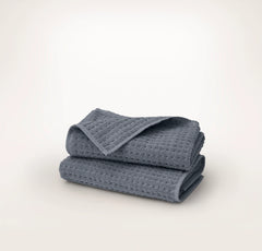 Turkish Waffle Hand Towels (Pair) - Mineral