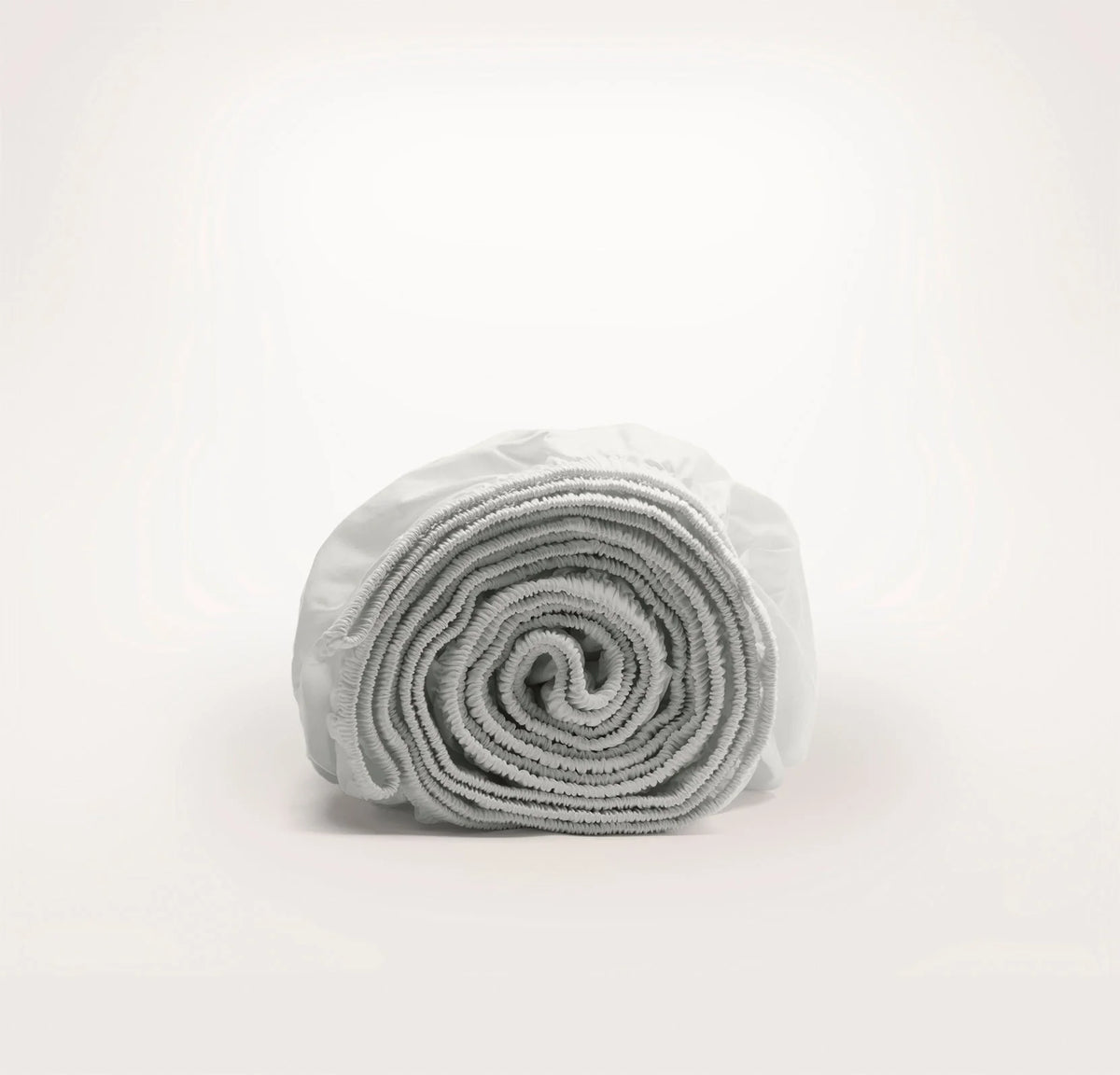 Percale Hemmed Fitted Sheet - Mist