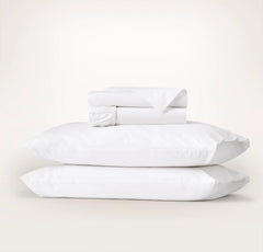 Percale Vintage Washed Sheet Set - Vintage White
