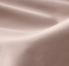 Percale Hemmed Fitted Sheet - Dusty Rose