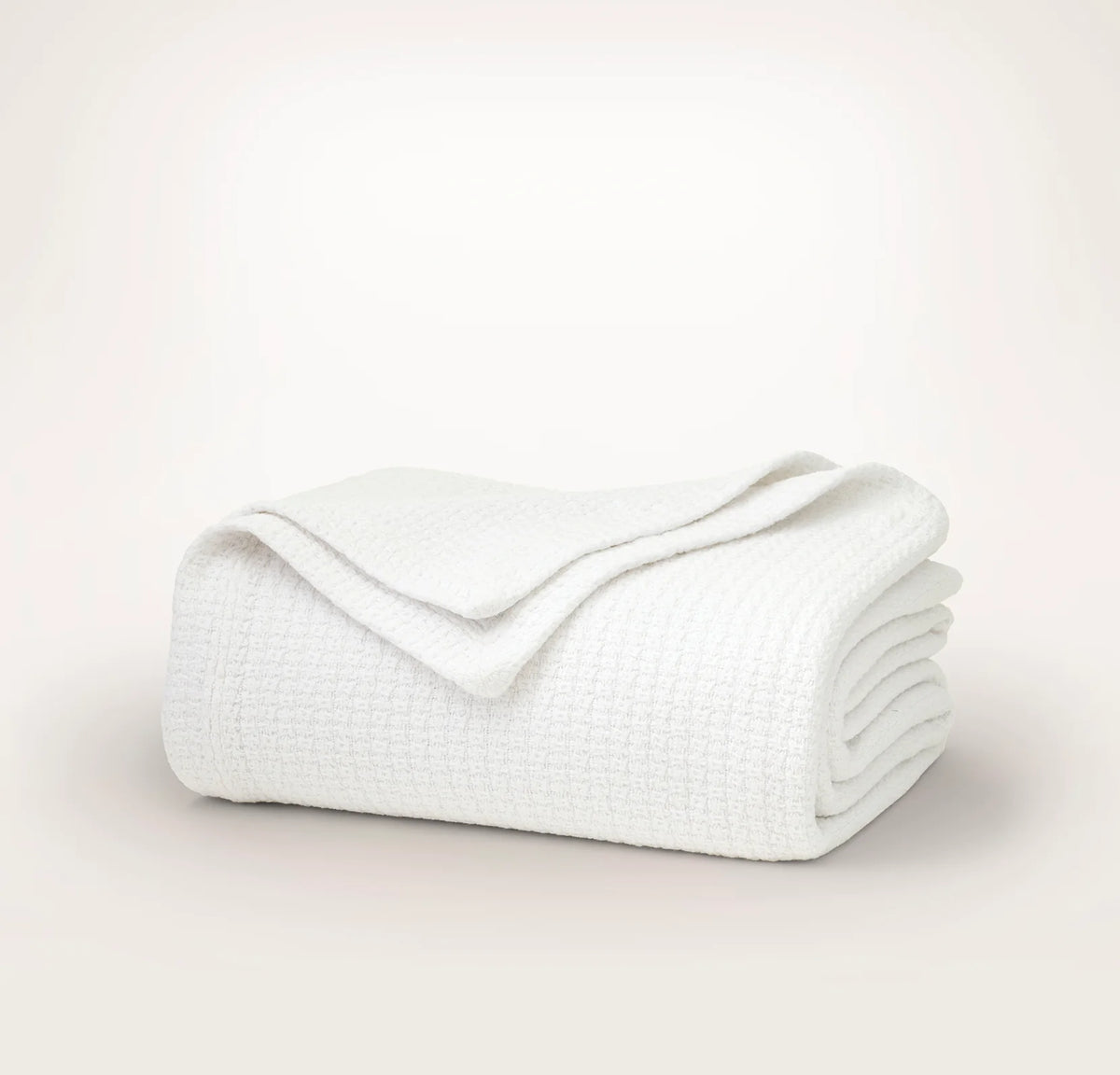 Modern Crochet Bed Blanket - White