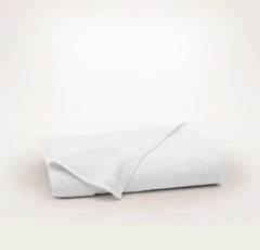 Plush Bath Towel - White