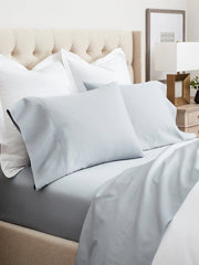 Signature Hemmed Flat Sheet - Shore