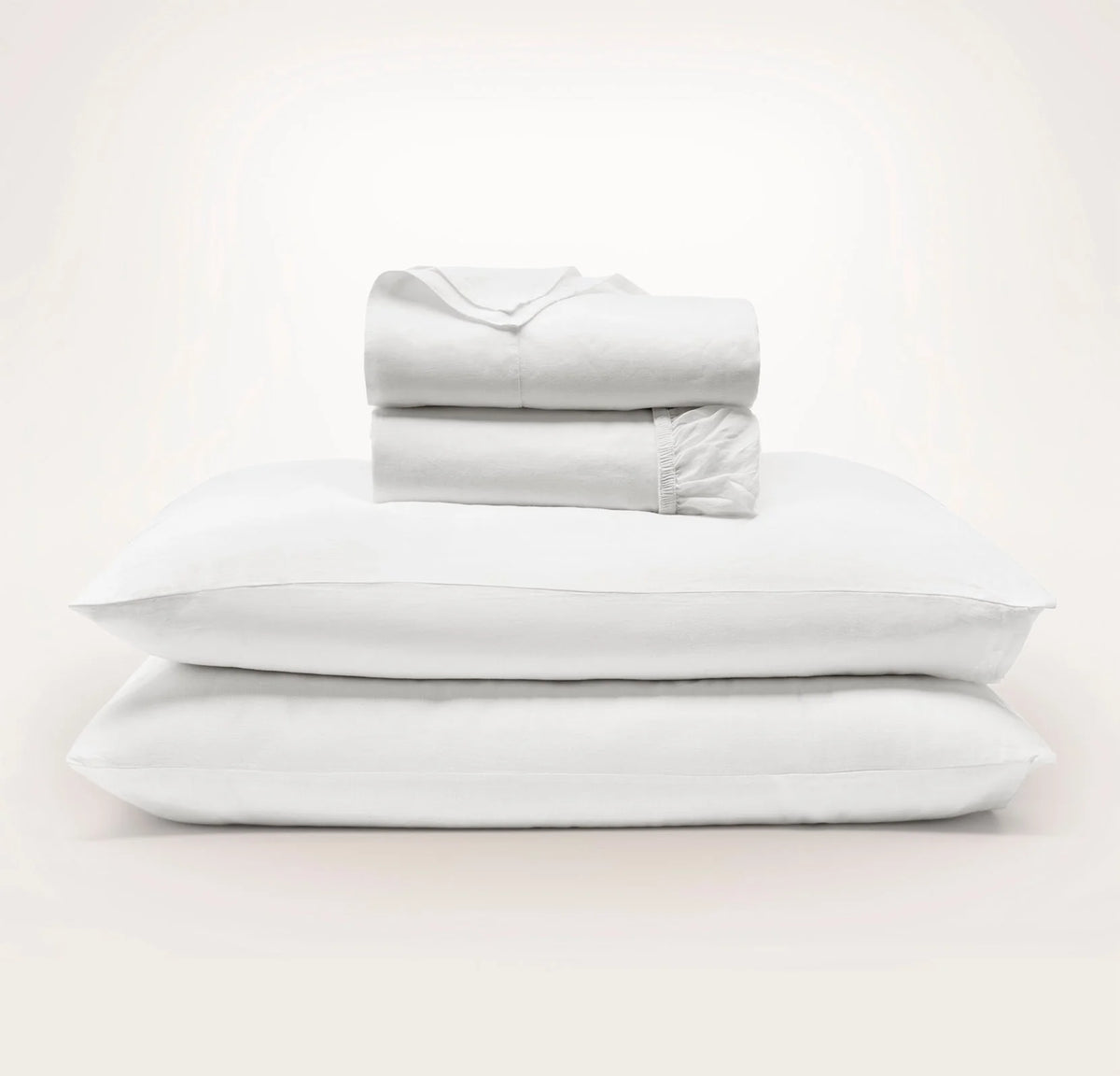 Linen Sheet Set - White