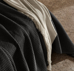 Signature Textured Stitch Quilt - Night