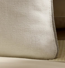 Threadmark Pillow Cover (22x22) - Soft White/Melange Natural