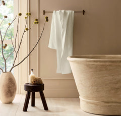 Turkish Waffle Bath Towel - Cream