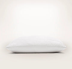 Signature Handstitched Quilted Sham - White