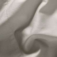 Percale Hemmed Sheet Set - Pewter