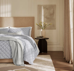 Signature Handstitched Cloud Comforter Set - Sky