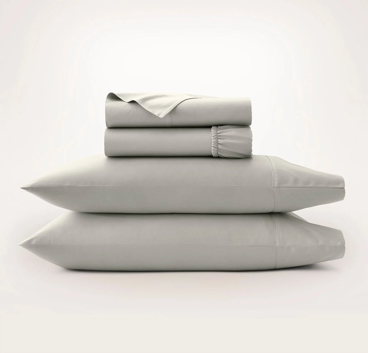 Signature Hemmed Sheet Set - Pewter