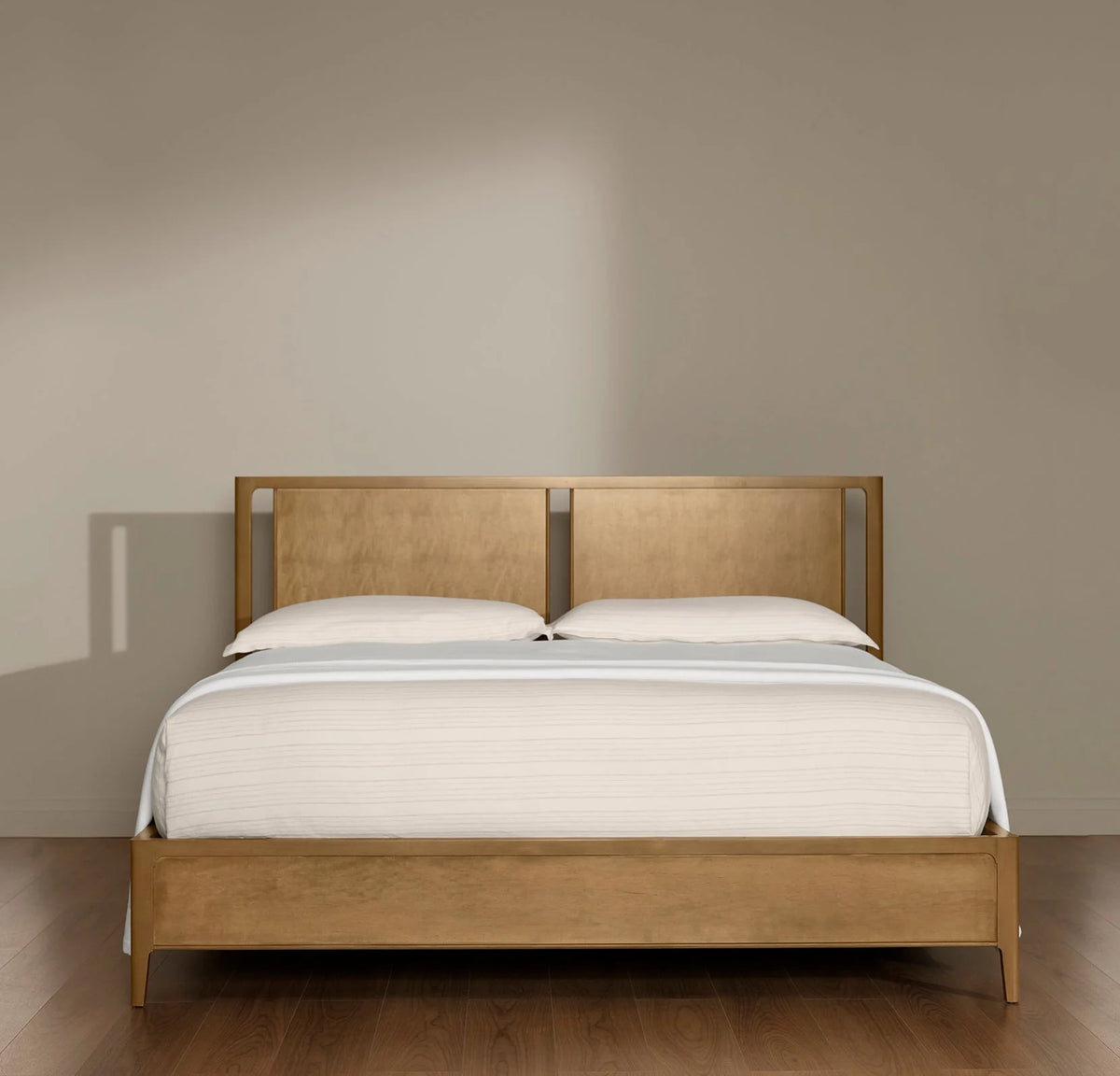 Wood Frame Bed - Bluff