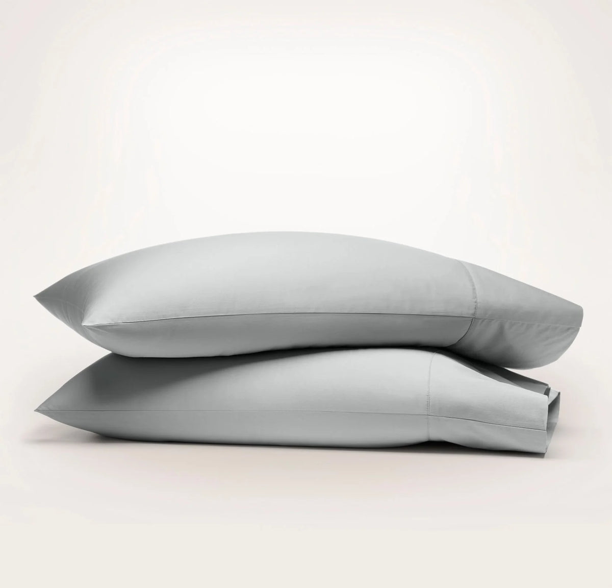Percale Hemmed Pillowcase Set - Shore