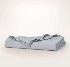 Dream Bed Blanket - Shore/Bluestone Picot