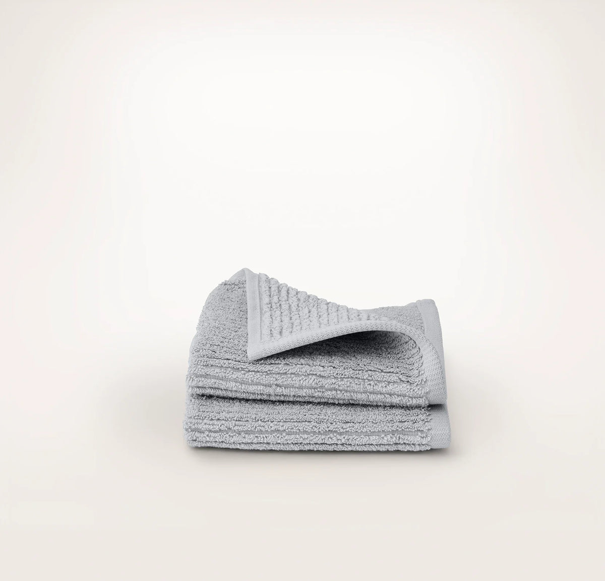 Turkish Ribbed Washcloths (Pair) - Shore