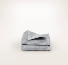Turkish Ribbed Washcloths (Pair) - Shore